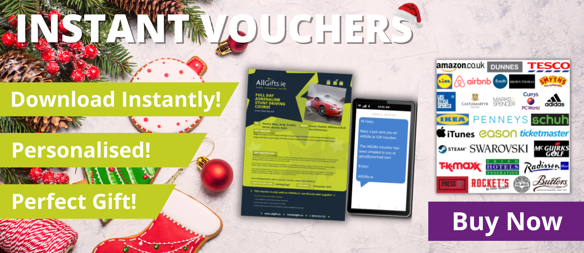 Instant Vouchers